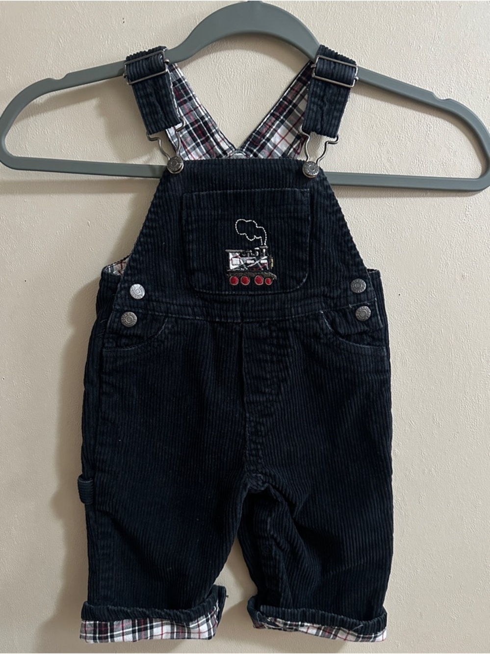 Authentic Place Train Overalls